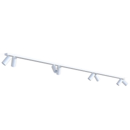 Φωτιστικό Οροφής - Σποτ Mono 7750 8xGU10 10W 2X150 White Nowodvorski Μέταλλο,Πλαστικό
