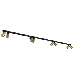 Φωτιστικό Οροφής - Σποτ Mono 7754 8xGU10 10W 2X150 Solid Brass Nowodvorski Μέταλλο,Πλαστικό
