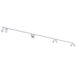 Φωτιστικό Οροφής - Σποτ Mono 7696 8xGU10 10W 2X200 White-Gold Nowodvorski Μέταλλο,Πλαστικό