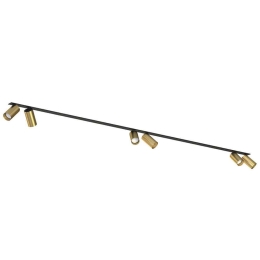Φωτιστικό Οροφής - Σποτ Mono Surface 7748 6xGU10 10W Solid Brass Nowodvorski Μέταλλο,Πλαστικό