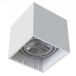 Φωτιστικό Οροφής - Σποτ Groove 7793 1xGU10 75W White Nowodvorski Αλουμίνιο