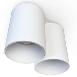 Φωτιστικό Οροφής - Σποτ Eye Tone 8088 2xGU10 10W White Nowodvorski Μέταλλο,Πλαστικό