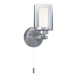 Φωτιστικό Τοίχου - Απλίκα Vista 8051 1xG9 25W Chrome Nowodvorski Μέταλλο,Πλαστικό