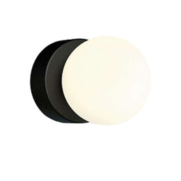 Φωτιστικό Τοίχου - Απλίκα Brazos 8057 1xG9 25W Black-White Nowodvorski Μέταλλο,Γυαλί