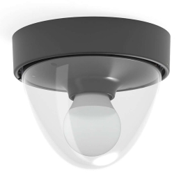 Φωτιστικό Οροφής - Πλαφονιέρα Nook 7978 1xE27 10W Φ18cm Black Nowodvorski