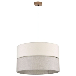 Φωτιστικό Οροφής Eco 5773 3xΕ27 15W Φ50cm 120cm Beige TK Lighting