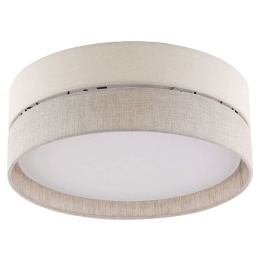 Φωτιστικό Οροφής - Πλαφονιέρα Eco 5775 3xΕ27 15W Φ45cm 18cm Beige TK Lighting