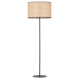 Φωτιστικό Δαπέδου Liberia 5161 1xΕ27 15W Φ60cm 15cm Natural TK Lighting