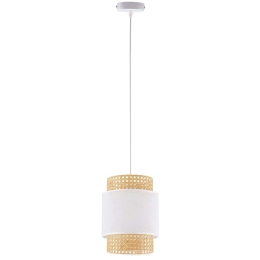 Φωτιστικό Οροφής Boho 6528 1xΕ27 15W Φ20cm 170cm White TK Lighting