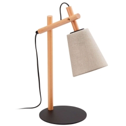 Φωτιστικό Επιτραπέζιο Vaio 5183 1xΕ27 15W 32x46cm Natural TK Lighting