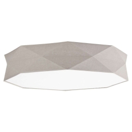 Φωτιστικό Οροφής - Πλαφονιέρα Kantoor 6196 6xΕ27 78x17cm Natural TK Lighting