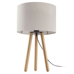 Φωτιστικό Επιτραπέζιο Tokyo 5291 1xΕ27 15W Φ30cm 46cm Natural TK Lighting