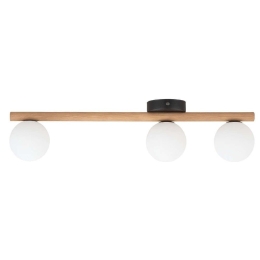 Φωτιστικό Οροφής Estera Wood 4621 3xG9 6W 63x17cm Natural TK Lighting