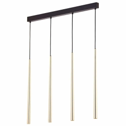 Φωτιστικό Οροφής Piano 6422 4xG9 6W 70x165cm Gold TK Lighting
