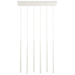 Φωτιστικό Οροφής Piano 6428 6xG9 6W 60x165cm White TK Lighting