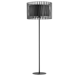 Φωτιστικό Δαπέδου Harmony Black 2899 1xΕ27 15W Φ50cm 158cm Black TK Lighting