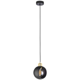 Φωτιστικό Οροφής Cyklop 2751 1xΕ27 15W 17x167cm Black TK Lighting