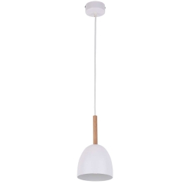Φωτιστικό Οροφής Nord 4868 1xΕ27 15W Φ13cm 155cm White TK Lighting