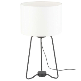 Φωτιστικό Επιτραπέζιο Tampa 5581 1xΕ27 15W Φ35cm 65cm White TK Lighting
