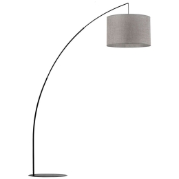 Φωτιστικό Δαπέδου Moby 5487 1xΕ27 15W 190x245cm Grey TK Lighting