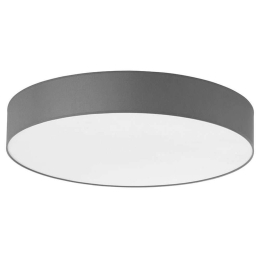 Φωτιστικό Οροφής - Πλαφονιέρα Rondo 2725 6xΕ27 15W Φ78cm 15cm Grey TK Lighting