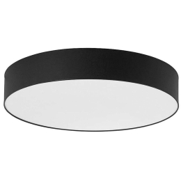 Φωτιστικό Οροφής - Πλαφονιέρα Rondo 4409 6xΕ27 15W Φ78cm 15cm Black TK Lighting