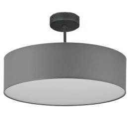 Φωτιστικό Οροφής Rondo 4239 4xΕ27 15W Φ60cm 35cm Grey TK Lighting