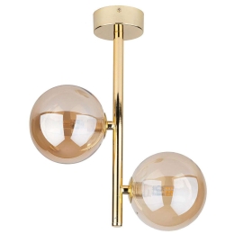 Φωτιστικό Οροφής Estera Gold 4547 2xG9 6W 27x34cm Gold TK Lighting