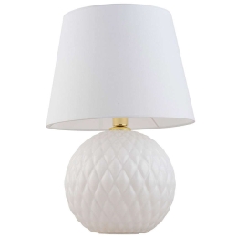 Φωτιστικό Επιτραπέζιο Santana 5593 1xΕ27 15W Φ40cm 60cm White TK Lighting