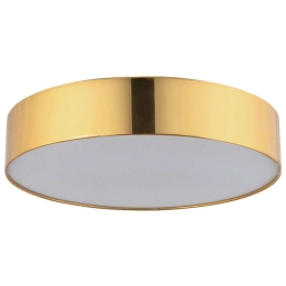Φωτιστικό Οροφής - Πλαφονιέρα Rondo 4843 4xΕ27 15W Φ60cm 15cm Gold TK Lighting