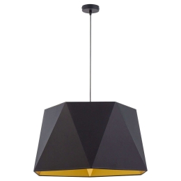 Φωτιστικό Οροφής Ivo 3129 1xΕ27 15W 66x180cm Black TK Lighting
