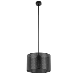Φωτιστικό Οροφής Moreno 4991 1xΕ27 15W Φ30cm 160cm Black TK Lighting