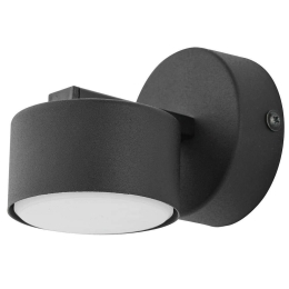 Φωτιστικό Τοίχου - Απλίκα Dallas 6240 1xGX53 10W 11x8cm Black TK Lighting