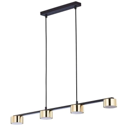 Φωτιστικό Οροφής - Ράγα Dallas 6094 4xGX53 10W 83x140,5cm Gold TK Lighting