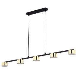 Φωτιστικό Οροφής - Ράγα Dallas 6092 5xGX53 10W 108x130cm Gold TK Lighting