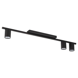 Φωτιστικό Οροφής - Σποτ Logan 4565 3xGU10 10W 80x11cm Black TK Lighting