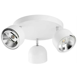 Φωτιστικό Οροφής - Σποτ Altea 6514 3xGU10 AR111 12W 42x17cm White TK Lighting