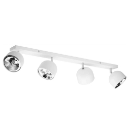 Φωτιστικό Οροφής - Σποτ Altea 6516 4xGU10 AR111 12W 97x17cm White TK Lighting