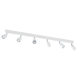 Φωτιστικό Οροφής - Σποτ Top 1026 6xGU10 10W 127x16cm White TK Lighting