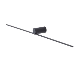 Φωτιστικό Τοίχου-Απλίκα Spin M 10370 99x12,5x5,5cm LED 14W Black Nowodvorski