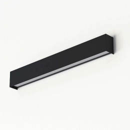 Φωτιστικό Τοίχου-Απλίκα Straight S 7596 62x5x7cm LED 11W Black Nowodvorski