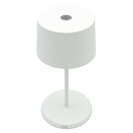 Φωτιστικό Επιτραπέζιο Επαναφορτιζόμενο Olivia Mini LD0860B3 Φ11x22cm Led 2,2W White Zafferano