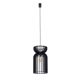 Φωτιστικό Οροφής Kymi A 10573 26x160cm 1xE27 60W Black Nowodvorski