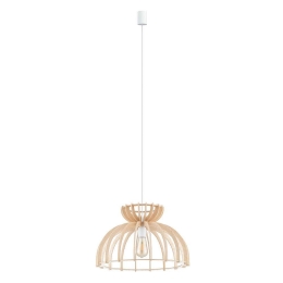 Φωτιστικό Οροφής Kymi C 10572 48x160cm 1xE27 60W Natural Nowodvorski