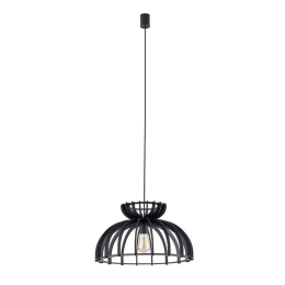 Φωτιστικό Οροφής Kymi C 10575 48x160cm 1xE27 60W Black Nowodvorski