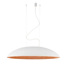 Φωτιστικό Οροφής Canoe 10326 117x28/250cm 5xE27 40W White-Copper Nowodvorski