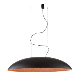 Φωτιστικό Οροφής Canoe 10322 117x28/250cm 5xE27 40W Black-Copper Nowodvorski