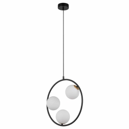 Φωτιστικό Οροφής Aqua 3 33413 Φ40/12x90cm 3xG9 12W Black Sigma Lighting