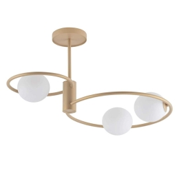Φωτιστικό Οροφής-Πλαφονιέρα Aqua 3 33467 40x64x37cm 3xG9 12W Gold Sigma Lighting