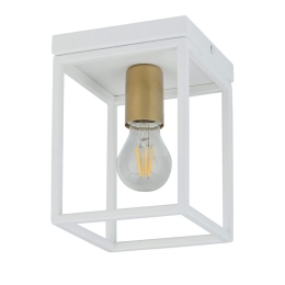 Φωτιστικό Οροφής-Πλαφονιέρα Vigo 1 32224 15x15x21cm 1xE27 60W White Sigma Lighting